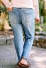 Picture of PLUS SIZE JEANS DISTRESSED VINTAGE LOOK
